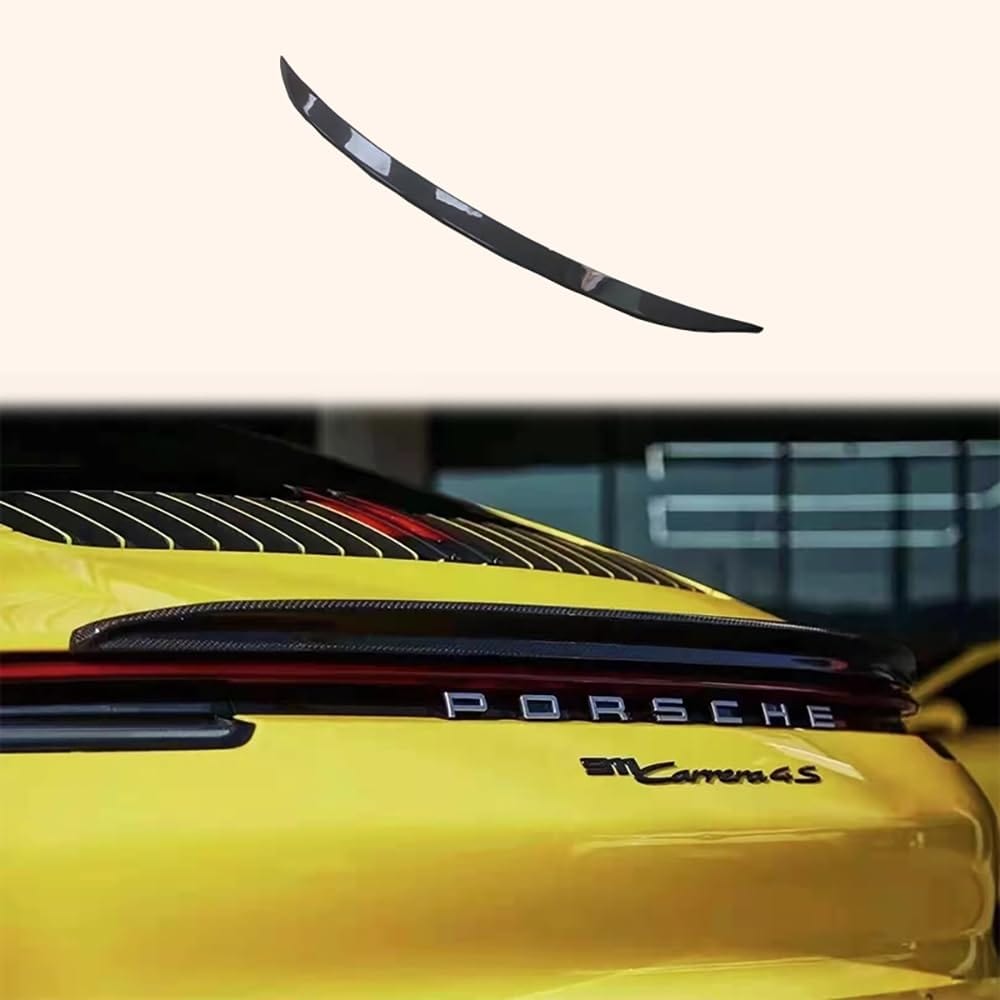 For Porsche 992 Duckbill Rear Spoiler Carbon Fiber Kazento Carbon Parts 车身侧板 992-RS-YA-CF
