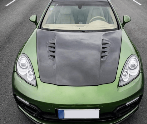 For Porsche Panamera 970 5 Door MBJ Style Front Vented Hood 2011-2016