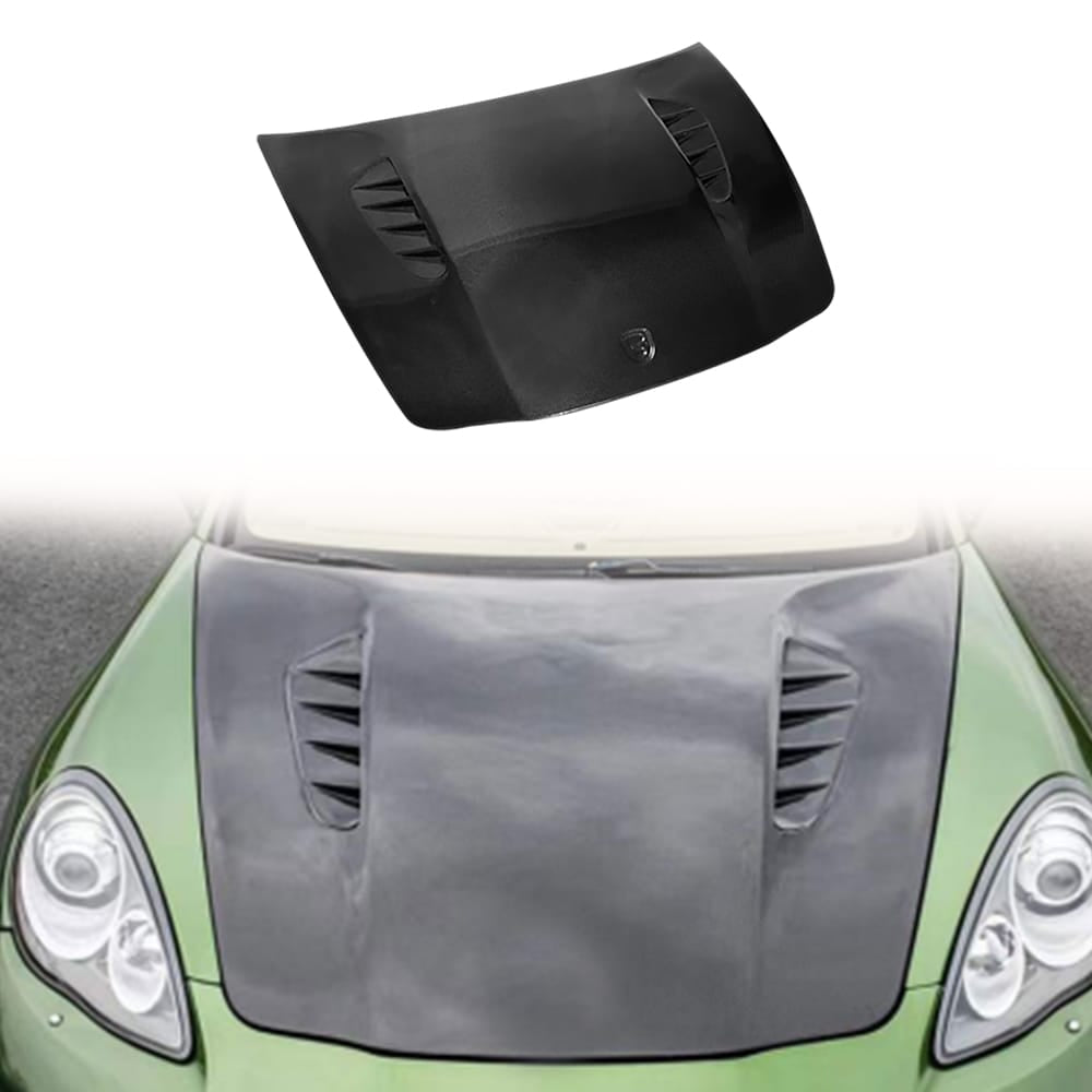 For Porsche Panamera 970 5 Door MBJ Style Front Vented Hood 2011-2016