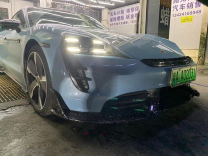 For Porsche Taycan Body Kits MSR Style Forged Carbon Fiber (items are shown in pic)