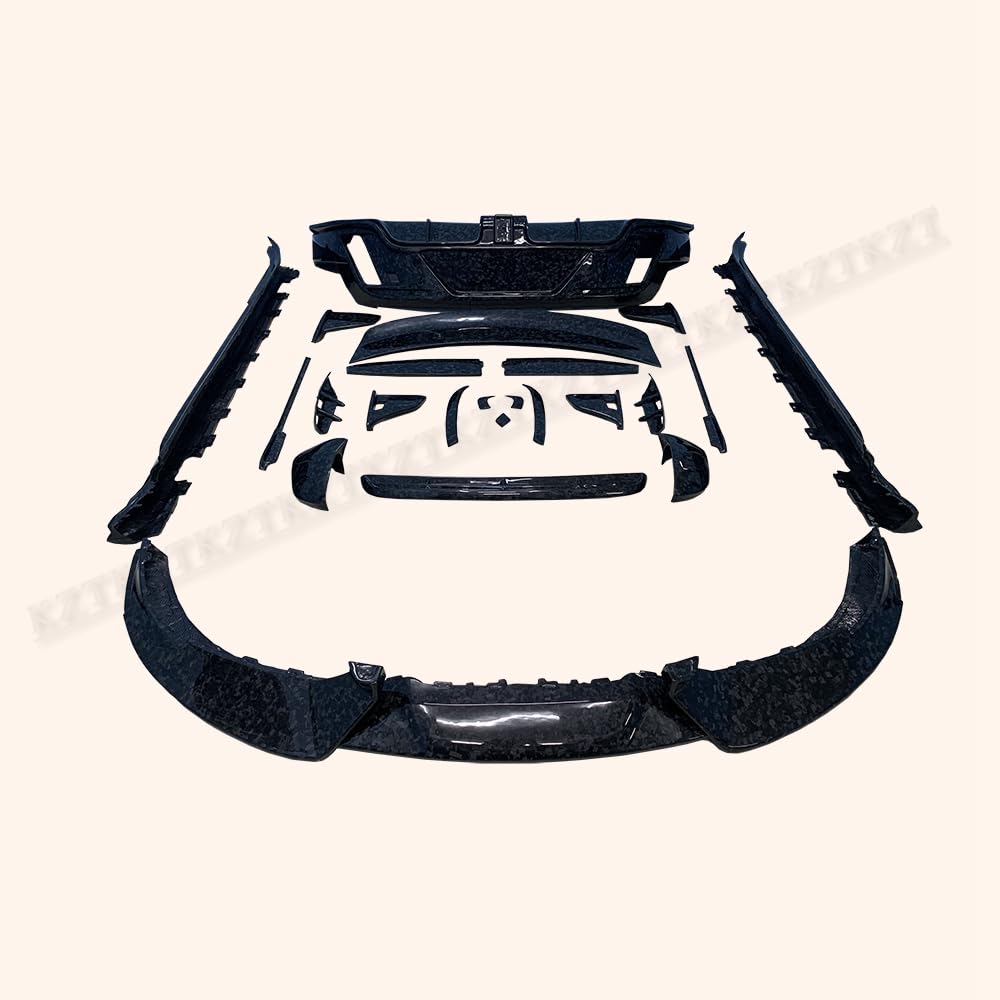 For Porsche Taycan Body Kits MSR Style Forged Carbon Fiber (items are shown in pic)