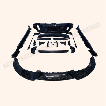 For Porsche Taycan Body Kits MSR Style Forged Carbon Fiber (items are shown in pic)