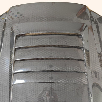 For R34 GTR NIS Style For Nissan Skyline Honeycomb Carbon Fiber Hood Bonnet Kazento Carbon Parts 车身侧板 R34-HOOD-NIS-HCF