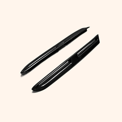 For R35 Gtr 08-17 Nis Style For Nissan Fender Vents Pair Carbon Fiber