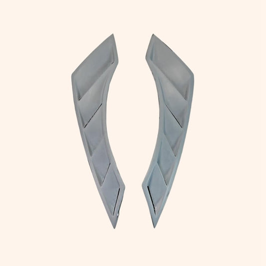 For R35 Gtr 08-17 Nis Style For Nissan Fender Vents Pair Fiber Glass Kazento Carbon Parts 车身侧板 R35-FV-NIS-VT-FRP