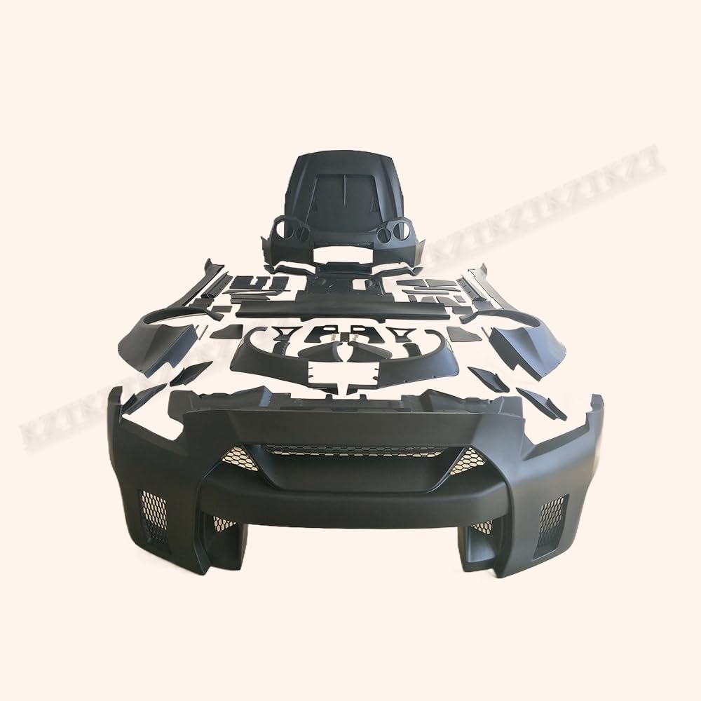 For R35 GTR 17 For Nissan + LIB Style Body Kits Fiber Glass (item as shown in pic) Kazento Carbon Parts 车身侧板 R35-BODY-LLB-FRP