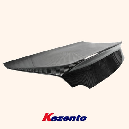 For R35 Gtr Do Style For Nissan Rear Trunk Carbon Fiber Kazento Carbon Parts 车身侧板 R35-TRUNK-DO-CF