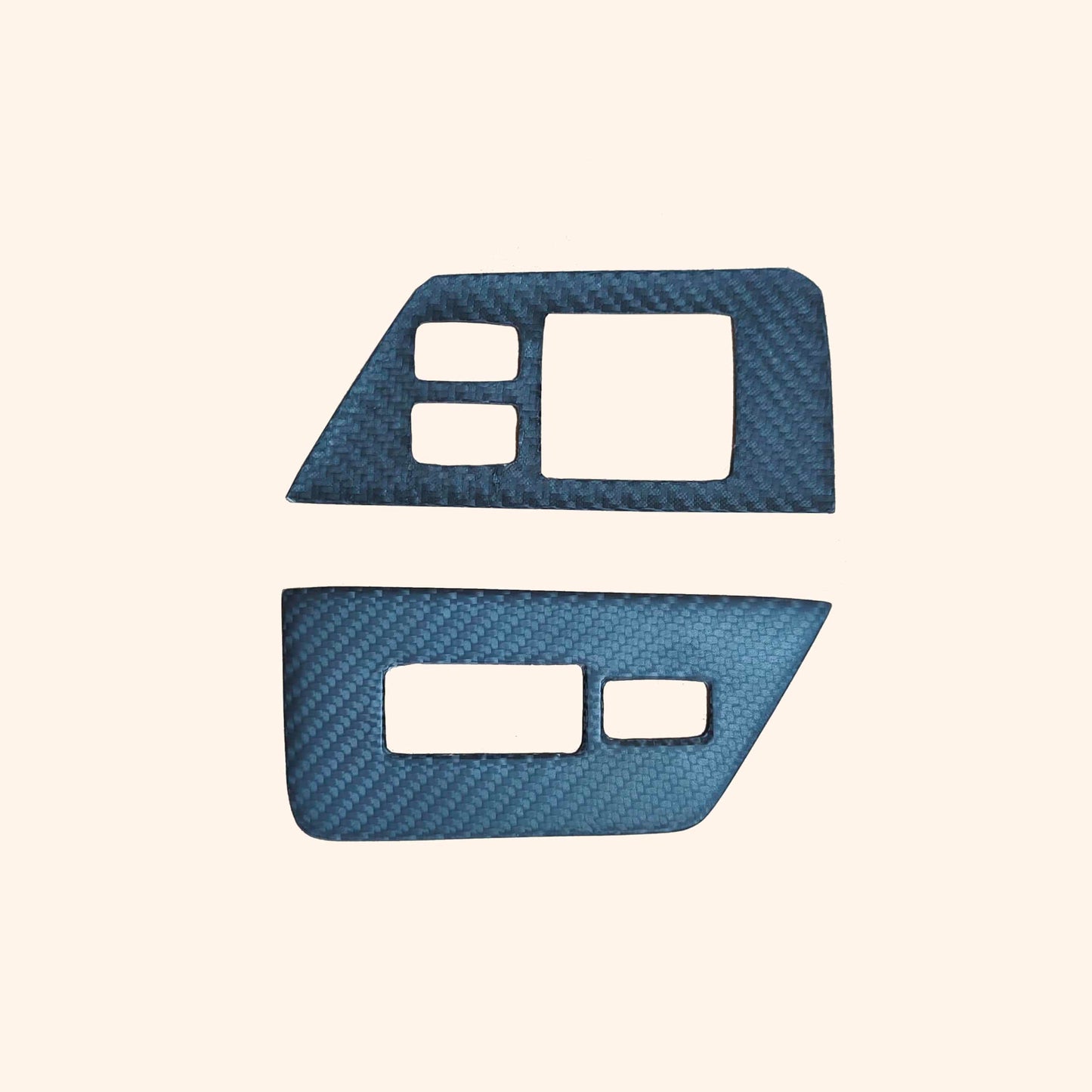 For R35 GTR LHD For Nissan Only Window Lifter Switch Panel Cover Matt Carbon Fiber