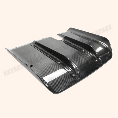 For R35 Lb Style For Nissan Rear Bumper Diffuser Carbon Fiber