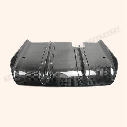 For R35 Lb Style For Nissan Rear Bumper Diffuser Carbon Fiber