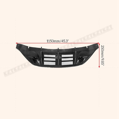 For R35 Type Z For Nissan Rear Under Diffuser Carbon Fiber