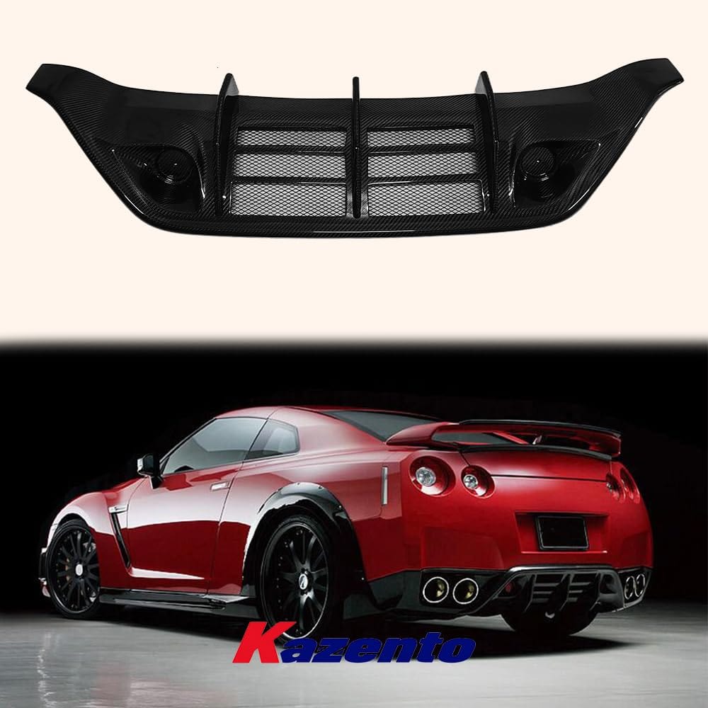 For R35 Wald For Nissan Rear Under Diffuser Carbon Fiber Kazento Carbon Parts 车身侧板 R35-DIF-WD-CF