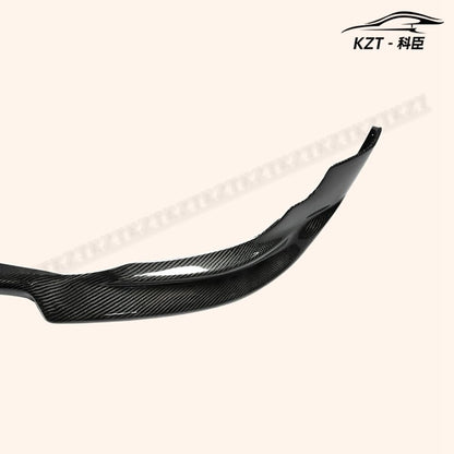 For R56 Mini-S/Clubman Aquary Front Bumper Lip (Fit The Latest R56 Model) Chin Splitter Spoiler Carbon Fiber Body Kits