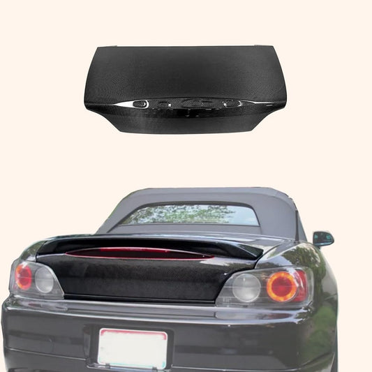 For S2000 For Honda Rear Trunk Carbon Fiber