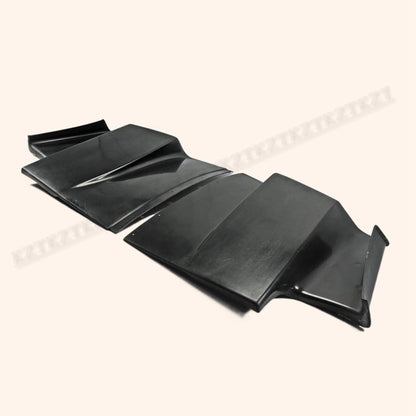 For S2000 Spon For Honda Rear Under Diffuser 2Pcs Fiber Glass
