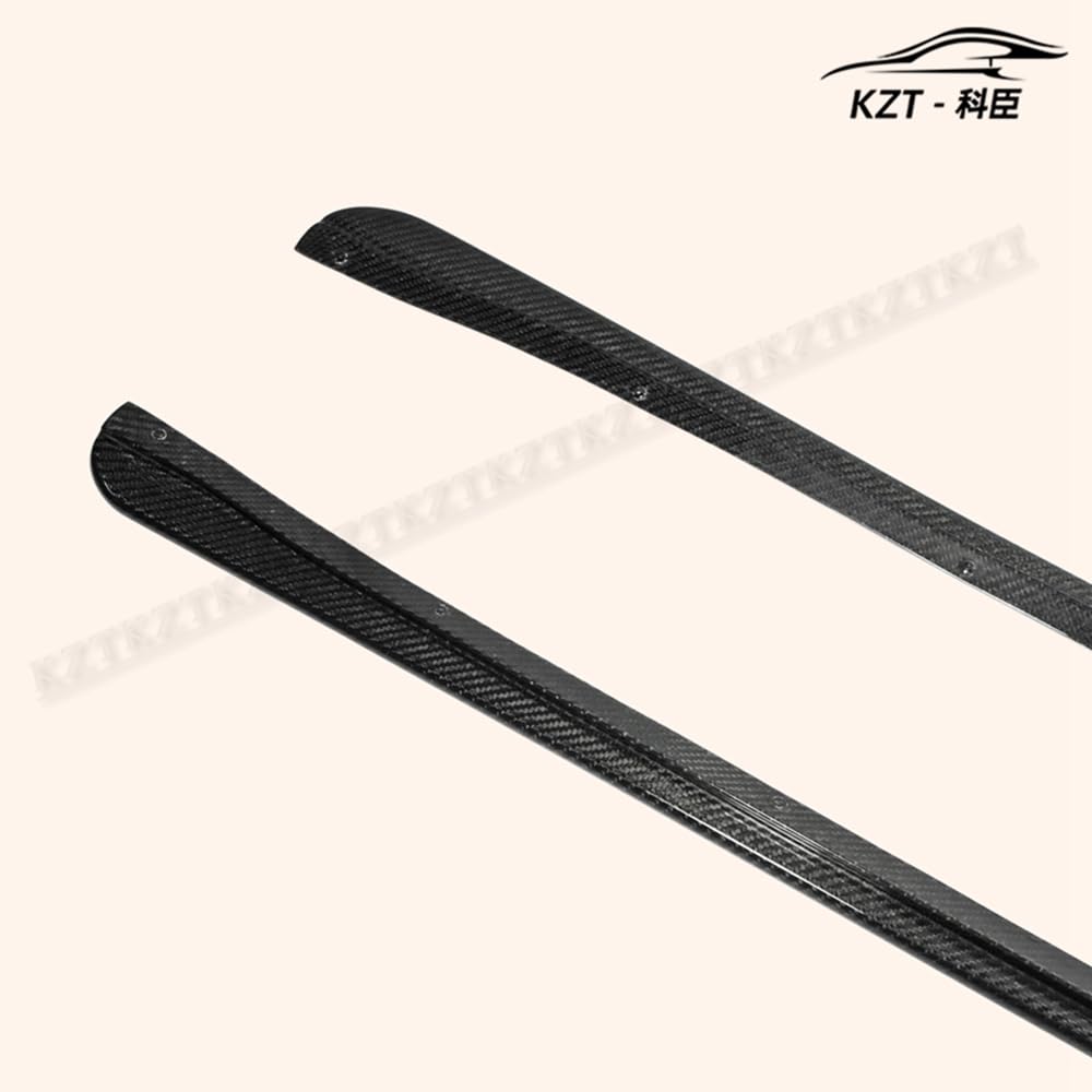 For Subaru 14-18 Impreza Wrx Vab Vaf Bottom Line Side Skirt Rocker Panels Side Part Carbon Fiber Body Kit Replacement