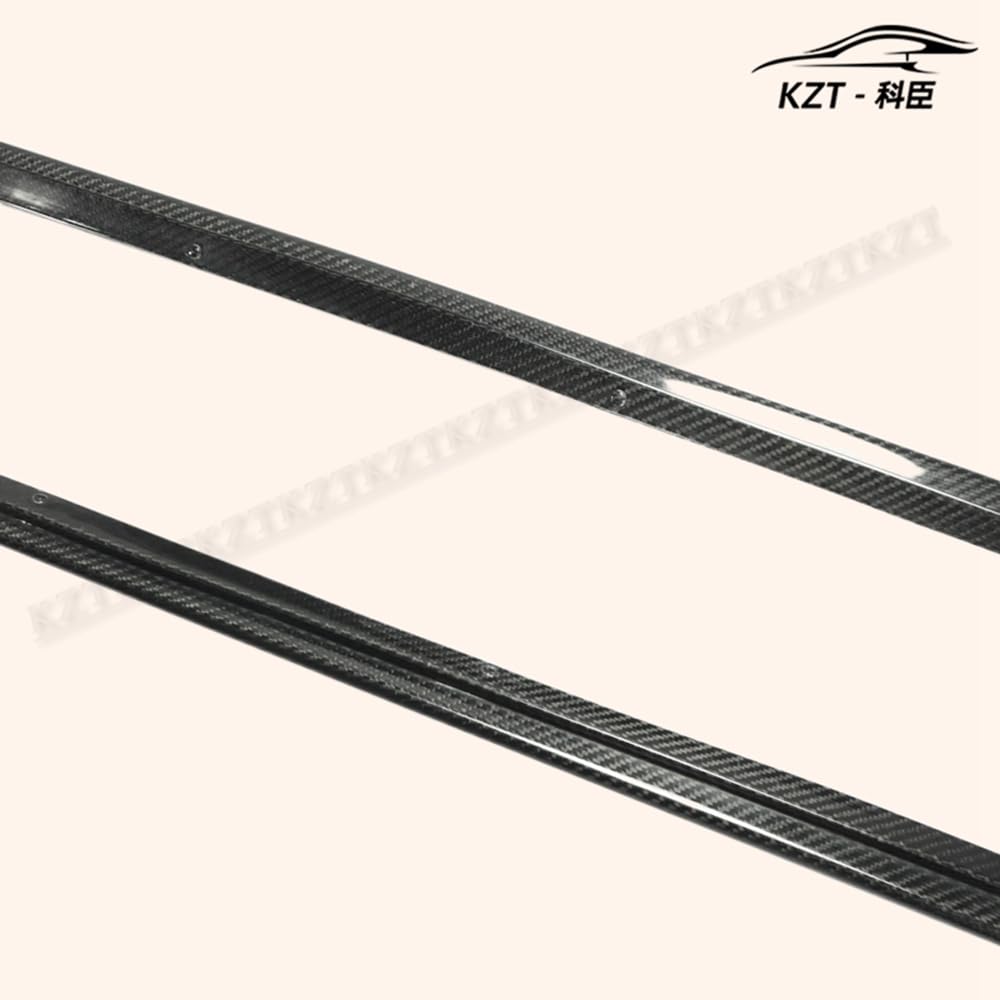 For Subaru 14-18 Impreza Wrx Vab Vaf Bottom Line Side Skirt Rocker Panels Side Part Carbon Fiber Body Kit Replacement