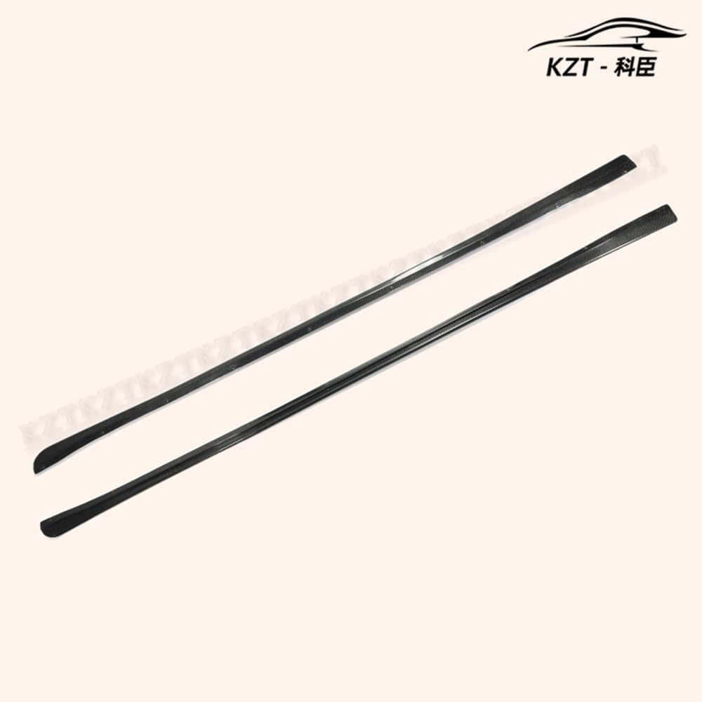 For Subaru 14-18 Impreza Wrx Vab Vaf Bottom Line Side Skirt Rocker Panels Side Part Carbon Fiber Body Kit Replacement