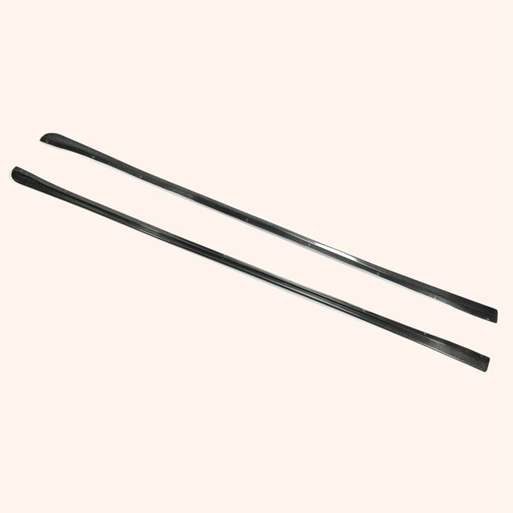 For Subaru 14-18 Impreza Wrx Vab Vaf Bottom Line Side Skirt Rocker Panels Side Part Carbon Fiber Body Kit Replacement