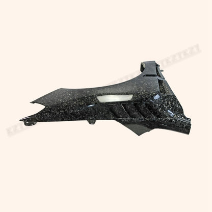 For Subaru 14-18 Impreza Wrx Vab Vaf Levorg Vmg/Vm4 Sti Dam Style Front Over Fender +8Mm Carbon Fiber Forged Looks Kazento Carbon Parts 车身侧板 VAB-FF-DAM-FCF