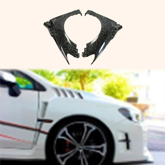 For Subaru 14-18 Impreza Wrx Vab Vaf Levorg Vmg/Vm4 Sti Dam Style Front Over Fender +8Mm Carbon Fiber Forged Looks Kazento Carbon Parts 车身侧板 VAB-FF-DAM-FCF