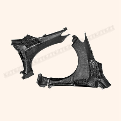 For Subaru 14-18 Impreza Wrx Vab Vaf Levorg Vmg/Vm4 Sti Dam Style Front Over Fender +8Mm Carbon Fiber Forged Looks