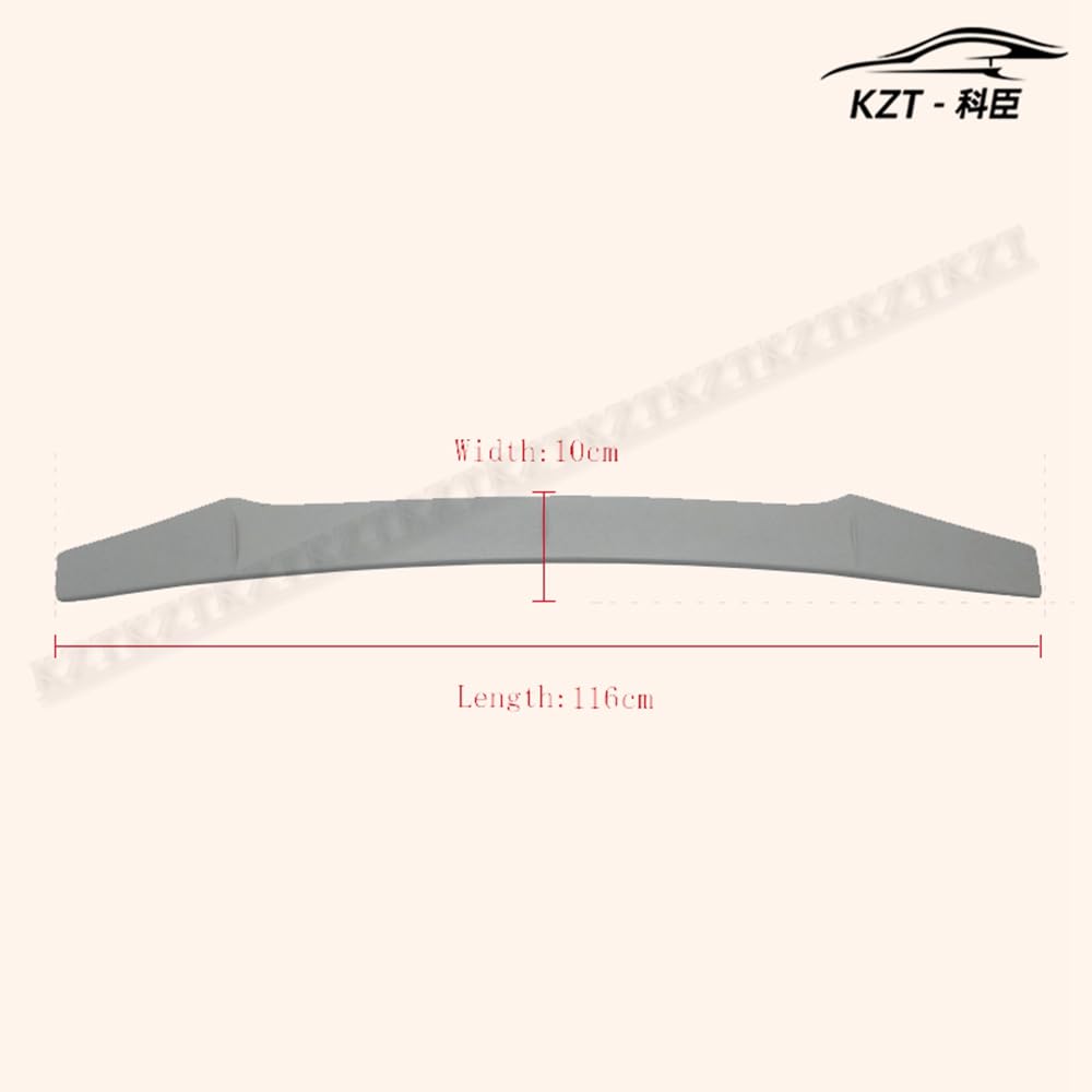 for Subaru 14-18 Impreza WRX Vab Vaf Sti OEM Rear Spoiler Epa Style Add On Gurney Flap Fiber Glass Universal Wing for Car Vehicle Body Parts Kits