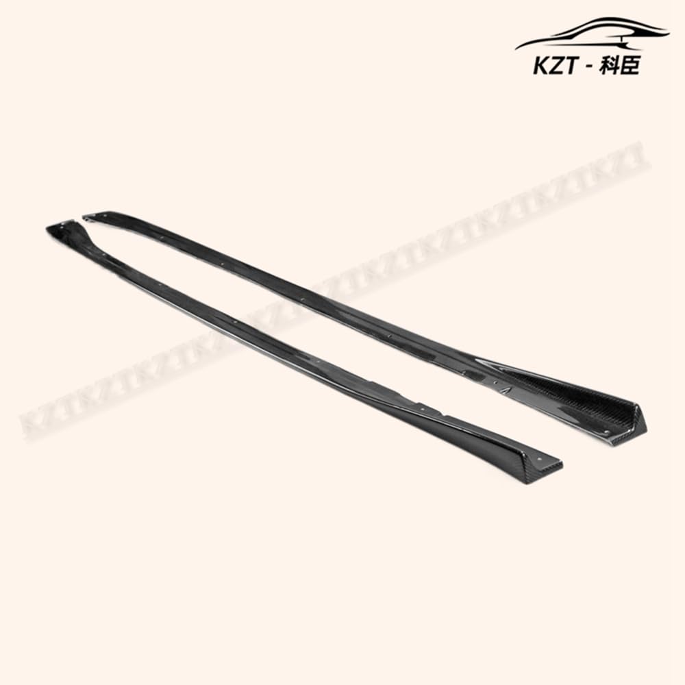 for Subaru 14-18 WRX Sti S4 Vab Vaf Vrsa1 Style Side Skirt Extension Rocker Panels Side Part Carbon Fiber Body Kit Replacement Kazento Carbon Parts 车身侧板 VAB-SSX-VRS-18-CF