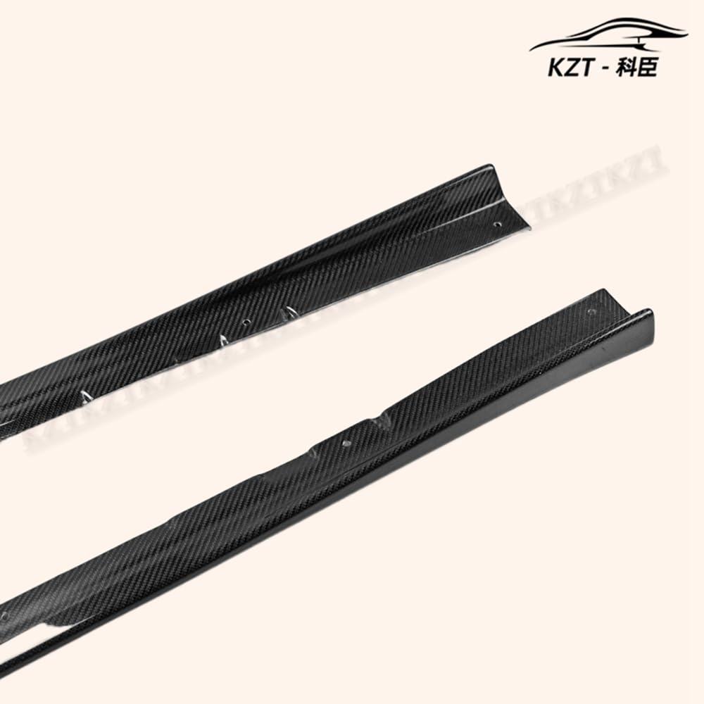 for Subaru 14-18 WRX Sti S4 Vab Vaf Vrsa1 Style Side Skirt Extension Rocker Panels Side Part Carbon Fiber Body Kit Replacement Kazento Carbon Parts 车身侧板 VAB-SSX-VRS-18-CF
