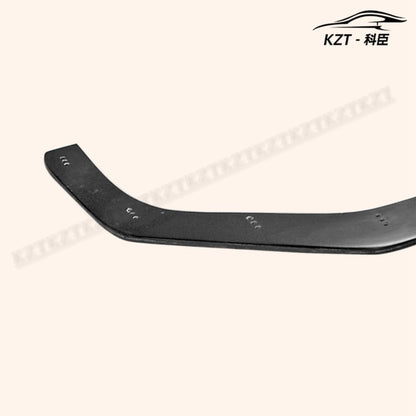 for Subaru 18 Onwards WRX Sti S4 Vab Vaf Vrsa1 Style Front Bumper Lip (Facelifted) Chin Splitter Spoiler Fiber Glass Body Kits Kazento Carbon Parts 车身侧板 VAB-FL-VRS-19-B-FRP