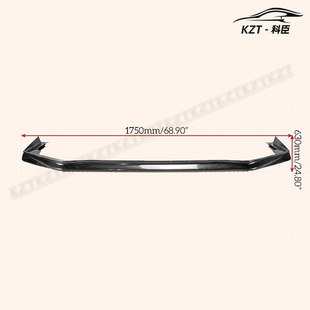 for Subaru 18 Onwards WRX Sti S4 Vab Vaf Vrsa1 Style Front Bumper Lip (Facelifted) Chin Splitter Spoiler Fiber Glass Body Kits Kazento Carbon Parts 车身侧板 VAB-FL-VRS-19-A-FRP