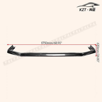 for Subaru 18 Onwards WRX Sti S4 Vab Vaf Vrsa1 Style Front Bumper Lip (Facelifted) Chin Splitter Spoiler Fiber Glass Body Kits Kazento Carbon Parts 车身侧板 VAB-FL-VRS-19-A-FRP