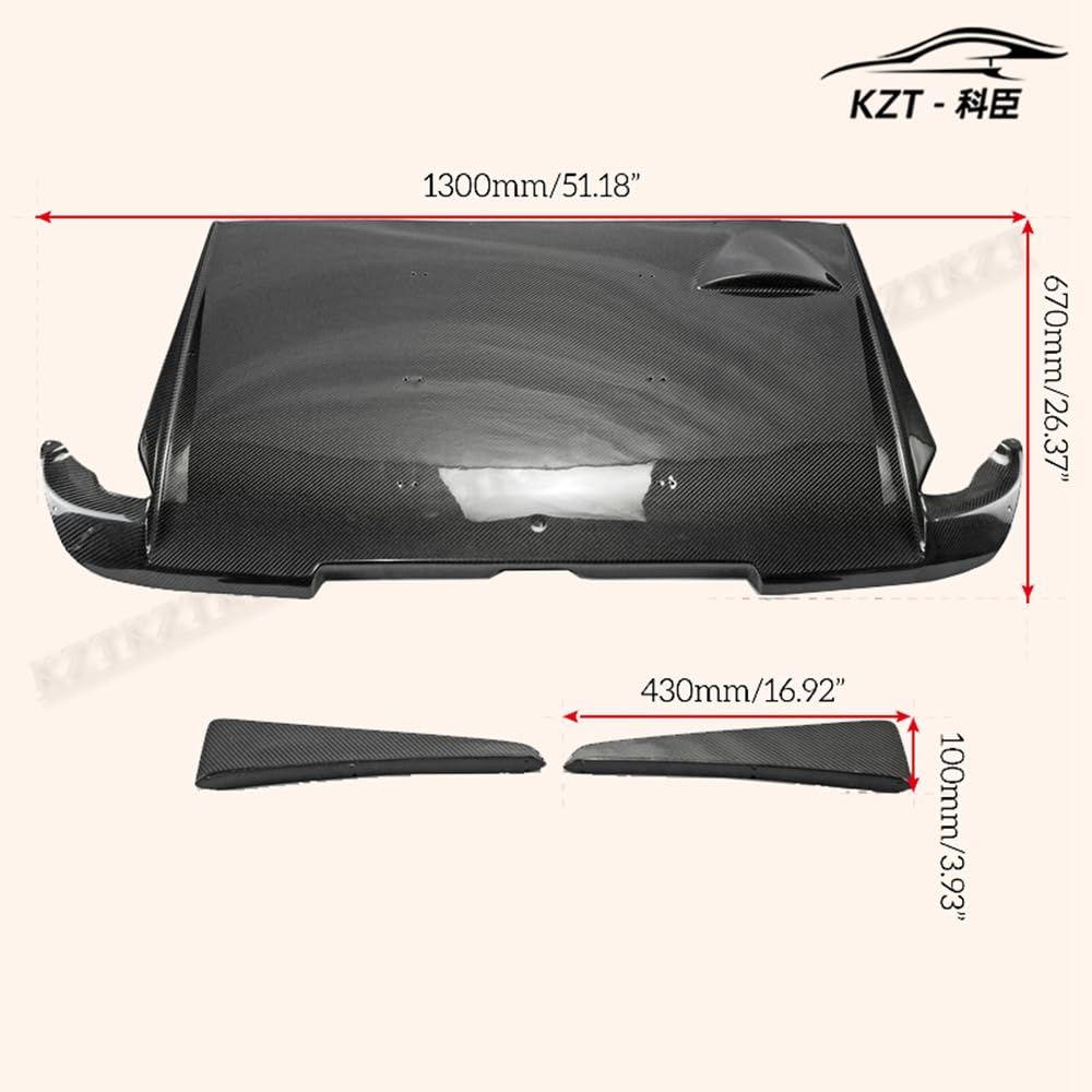 For Subaru 2004-2007 Gdb Gdc Subaru Impreza Wrx 8-9 Rear Diffuser Type A (With Fitting) Carbon Fiber Kazento Carbon Parts 车身侧板 GDB-DIF-WRX-A-CF