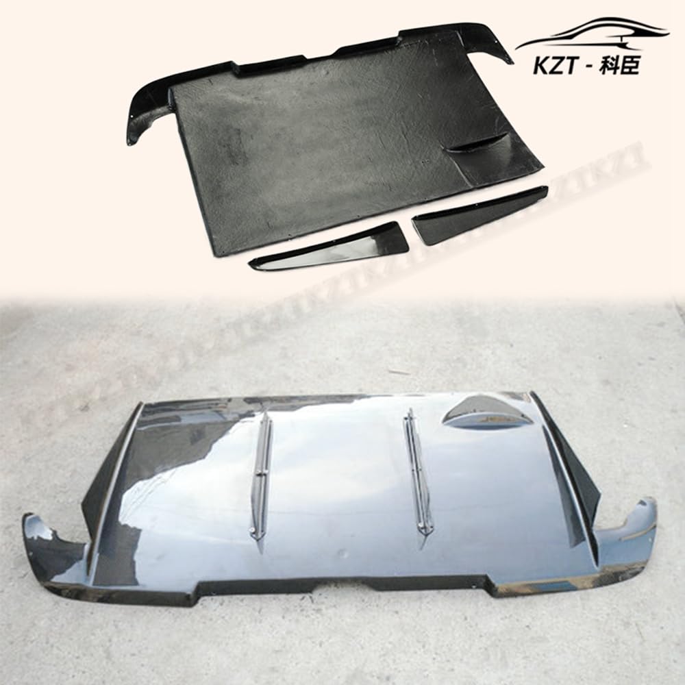 For Subaru 2004-2007 Gdb Gdc Subaru Impreza Wrx 8-9 Rear Diffuser Type A (With Fitting) Carbon Fiber Kazento Carbon Parts 车身侧板 GDB-DIF-WRX-A-CF