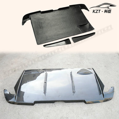 For Subaru 2004-2007 Gdb Gdc Subaru Impreza Wrx 8-9 Rear Diffuser Type A (With Fitting) Carbon Fiber Kazento Carbon Parts 车身侧板 GDB-DIF-WRX-A-CF