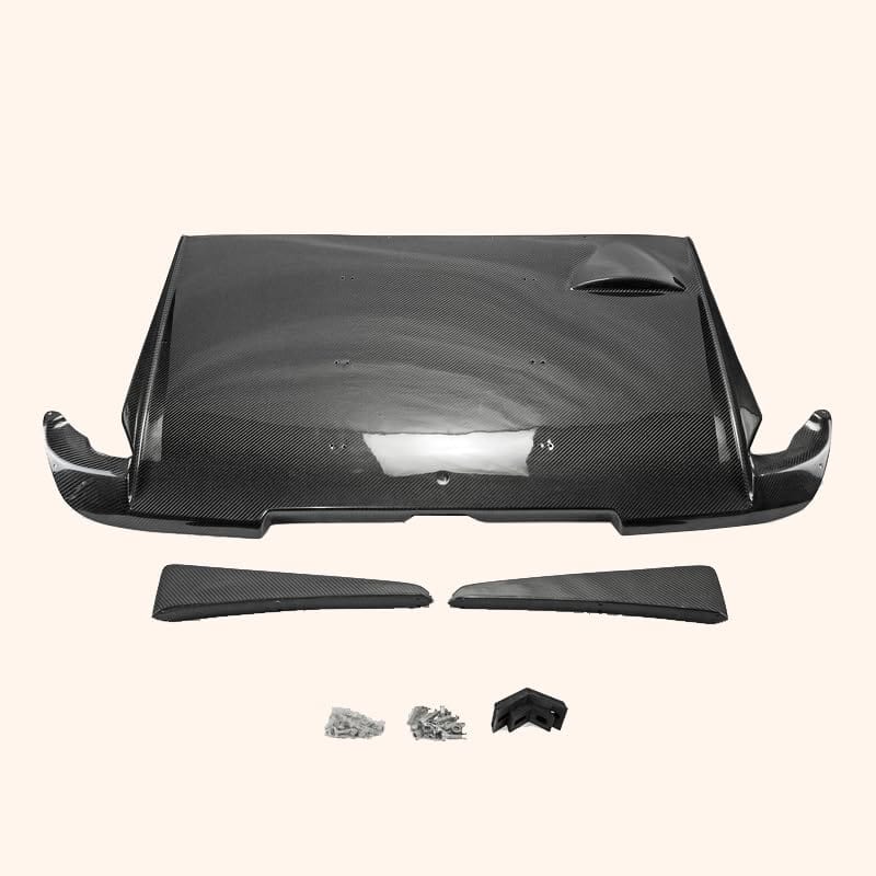 For Subaru 2004-2007 Gdb Gdc Subaru Impreza Wrx 8-9 Rear Diffuser Type A (With Fitting) Carbon Fiber