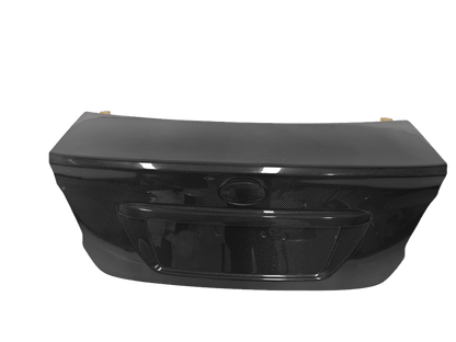 For SUBARU 2015-2021 Impreza WRX STI Trunk Lid Boot Carbon Fiber W/Trunk Garnish Kazento Carbon Parts 车身侧板 Carbon Fiber IM1520-TRUNK-OE-CF