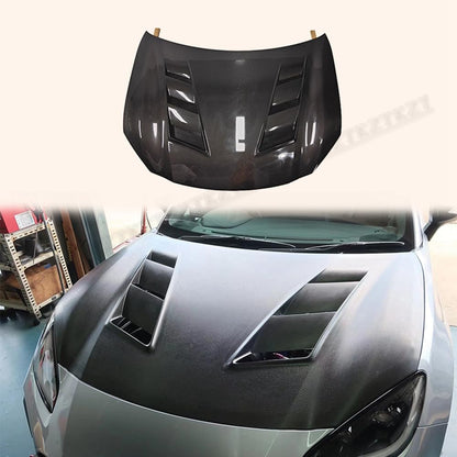 For SUBARU BRZ ZD8 ZN8 GR86 2022-23 AM Style Carbon Fiber Hood Bonnet Kazento Carbon Parts 车身侧板 GR86-HOOD-AM-CF