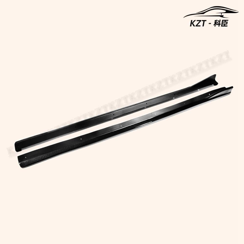 for Subaru Grb Gvb Cs Style Side Skirt(Type 2) Rocker Panels Side Part Carbon Fiber Body Kit Replacement Kazento Carbon Parts 车身侧板 GVB-SS-CHARGE-CF