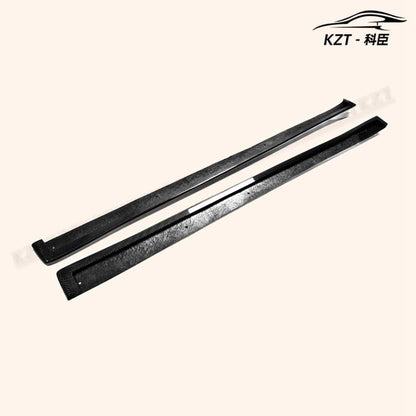 for Subaru Grb Gvb Cs Style Side Skirt(Type 2) Rocker Panels Side Part Carbon Fiber Body Kit Replacement Kazento Carbon Parts 车身侧板 GVB-SS-CHARGE-CF