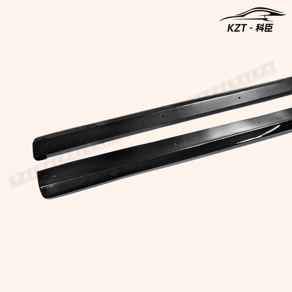 for Subaru Grb Gvb Cs Style Side Skirt(Type 2) Rocker Panels Side Part Carbon Fiber Body Kit Replacement Kazento Carbon Parts 车身侧板 GVB-SS-CHARGE-CF