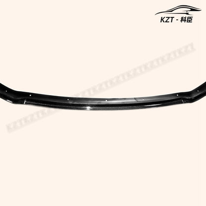 For Subaru Gvb Cs Style Front Bumper Lip (Type 2) Chin Splitter Spoiler Carbon Fiber Body Kits Kazento Carbon Parts 车身侧板 GVB-FL-CHARGE-CF