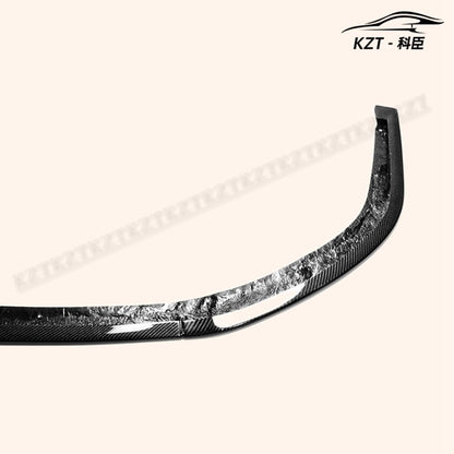 For Subaru Gvb Cs Style Front Bumper Lip (Type 2) Chin Splitter Spoiler Carbon Fiber Body Kits Kazento Carbon Parts 车身侧板 GVB-FL-CHARGE-CF