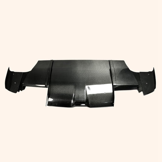 For Subaru Impreza 10 Gr Sti Vrs Style 09 Style Rear Under Diffuser W/Side Add On Carbon Fiber Kazento Carbon Parts 车身侧板 GRB-DIF-VA09-CF