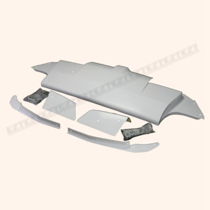For Subaru Impreza 10 Gr Sti Vrs Style 09 Style Rear Under Diffuser W/Side Add On Fiber Glass Kazento Carbon Parts 车身侧板 GRB-DIF-VA09-FRP