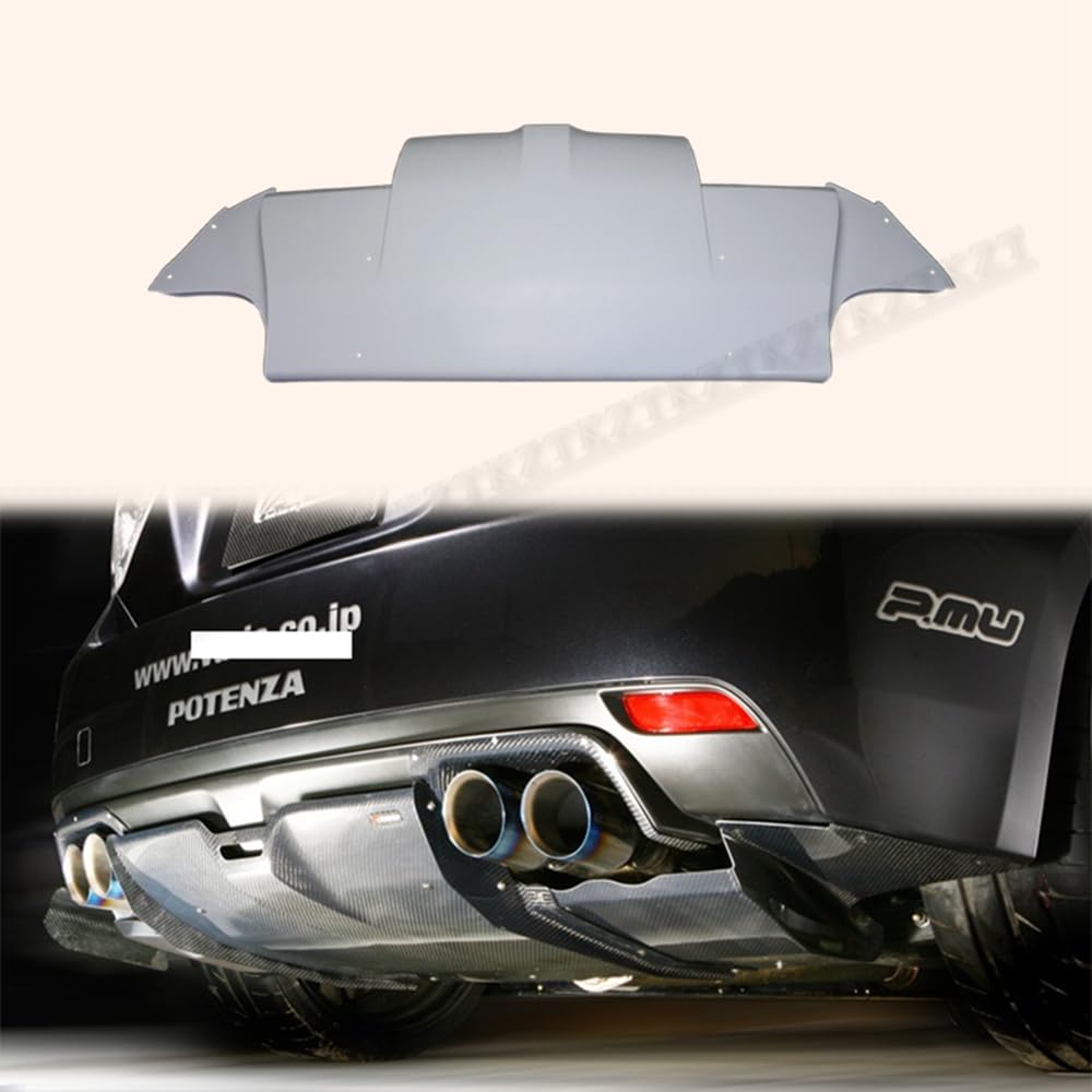 For Subaru Impreza 10 Gr Sti Vrs Style 09 Style Rear Under Diffuser W/Side Add On Fiber Glass Kazento Carbon Parts 车身侧板 GRB-DIF-VA09-FRP