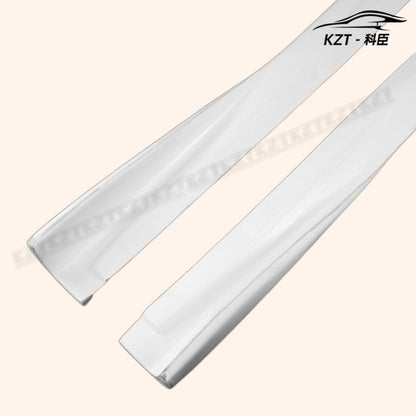 For Subaru Impreza 7 8 9 Chargespeed Bottom Line Side Skirts Extension Rocker Panels Side Part Fiber Glass Body Kit Replacement Kazento Carbon Parts 车身侧板 GDB-SSX-CS-FRP