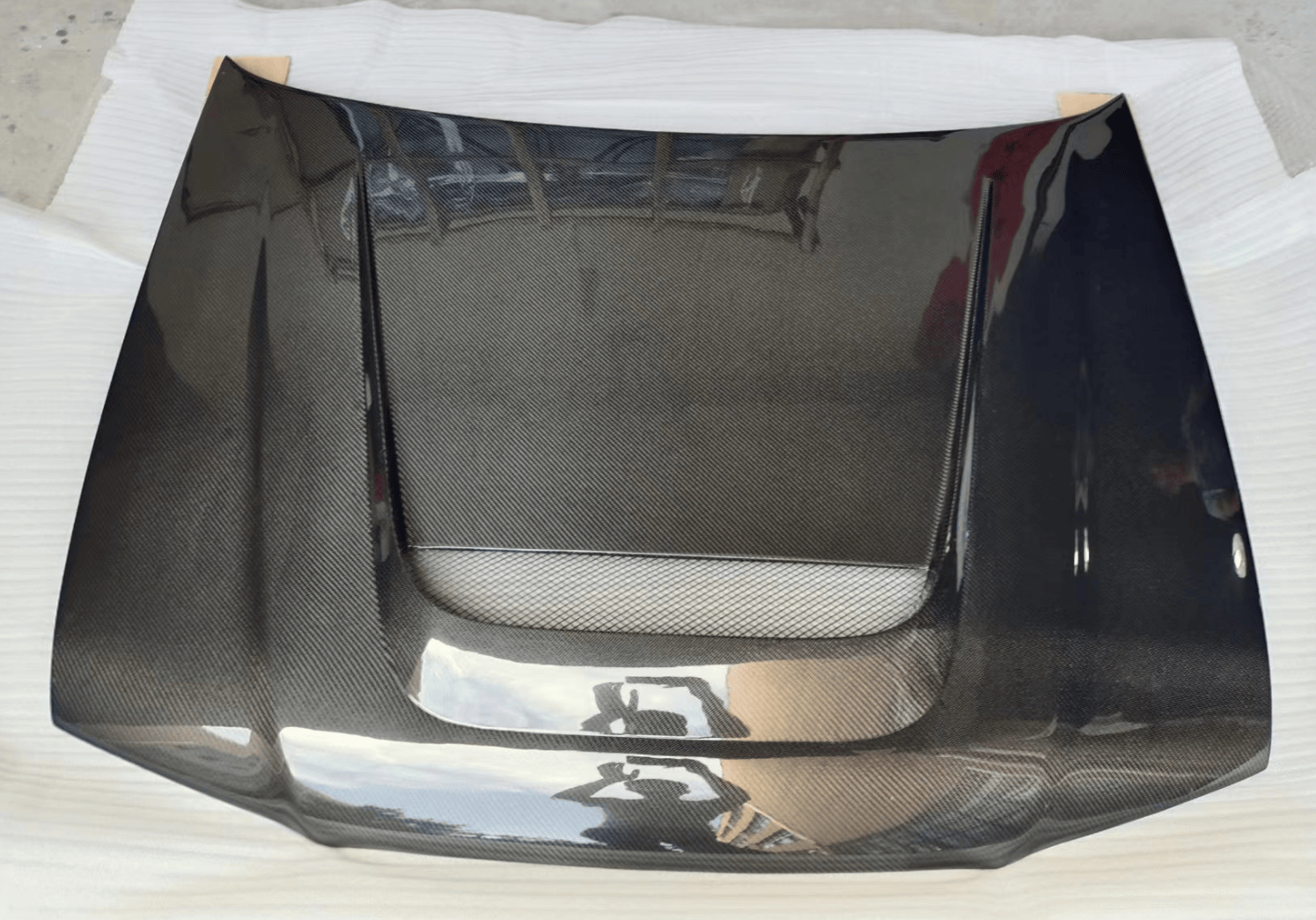 For Subaru Impreza GC WRX STI TF Style Front Vented Hood 1998-2000