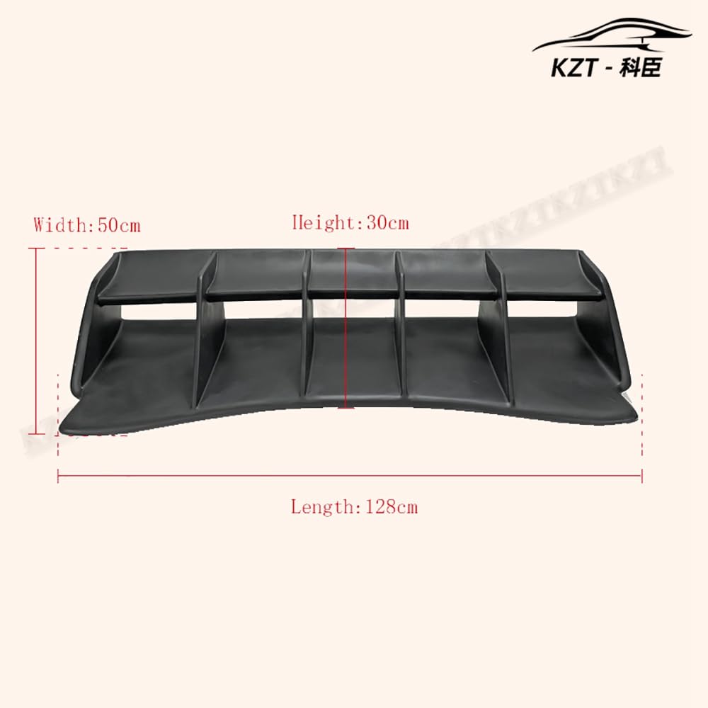 for Subaru Impreza Gda Gdb Gdc WRC-Style Rear Trunk Spoiler Fiber Glass Universal Wing for Car Vehicle Body Parts Kits