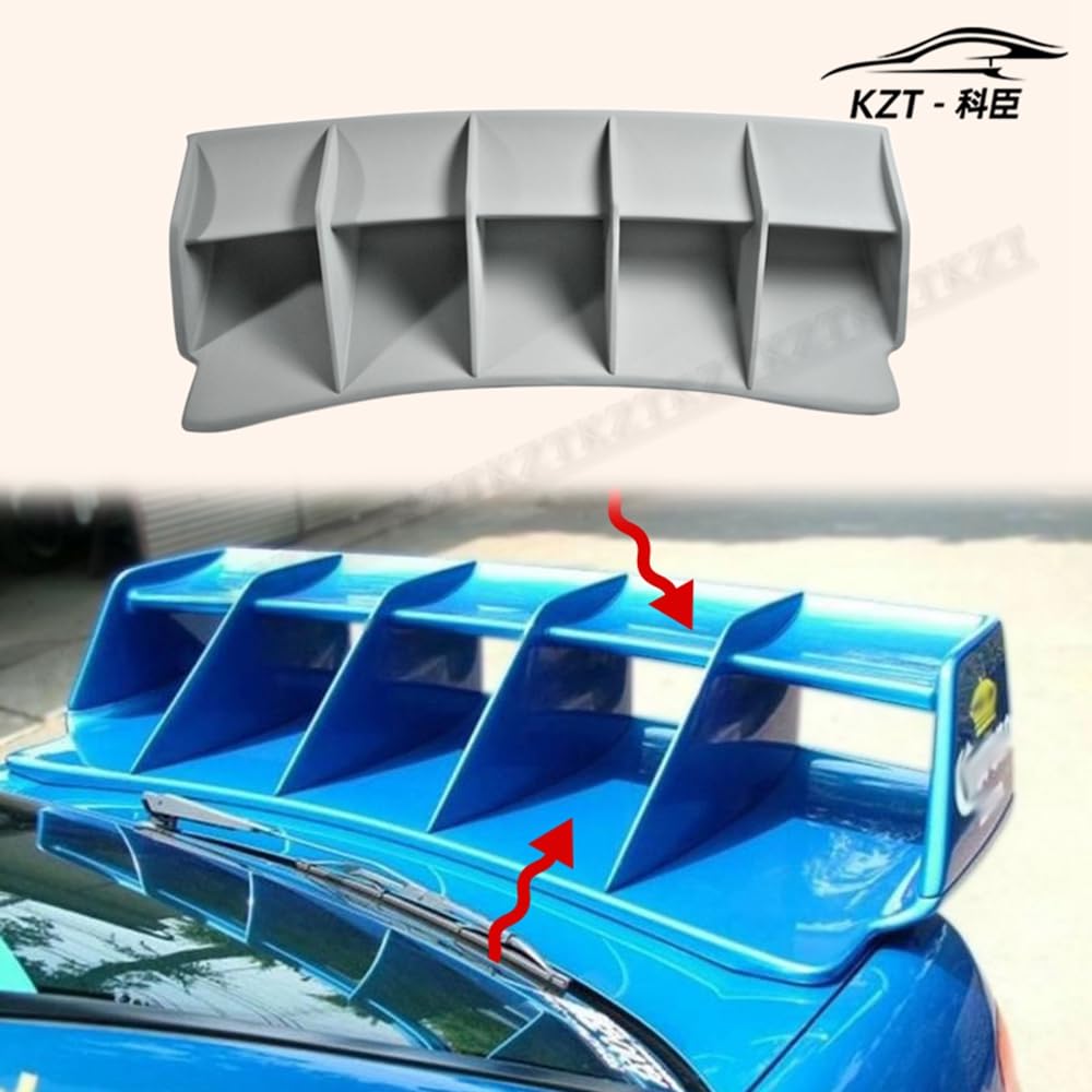for Subaru Impreza Gda Gdb Gdc WRC-Style Rear Trunk Spoiler Fiber Glass Universal Wing for Car Vehicle Body Parts Kits